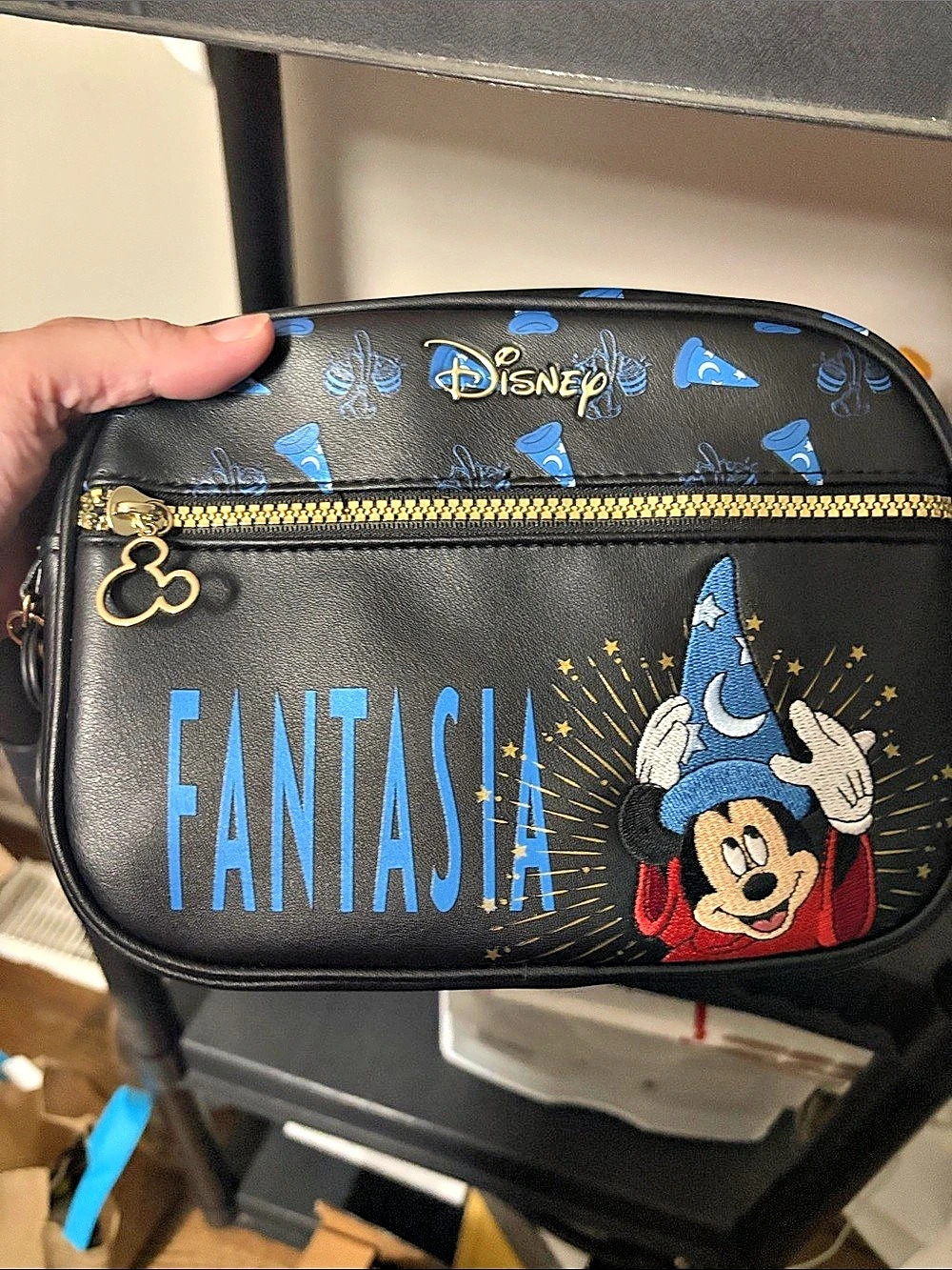 Disney Fantasia Black & Blue NWT